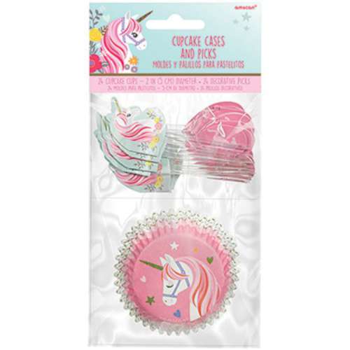 Unicorn Cupcake Papers and Pixs Combo #2 - Click Image to Close
